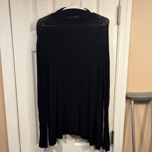 Black Long Sleeve Top